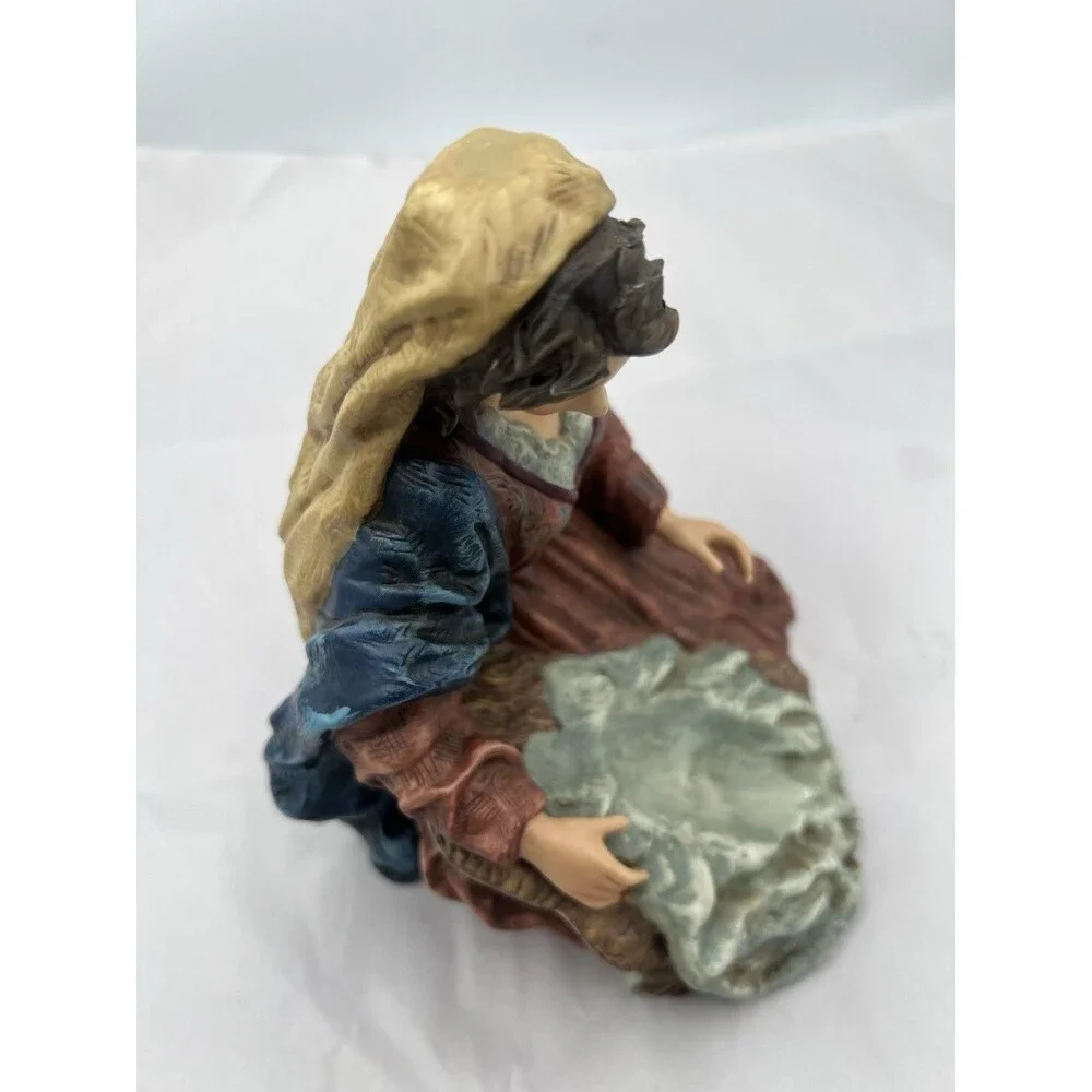 Grandeur Noel Nativity 1999 Mother Mary + Baby  7 X 5.5
